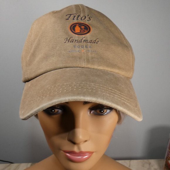 REDUCED!! NEW Adjustable Cap Tito's Handmade Vodka Promotional Hat - Picture 1 of 5